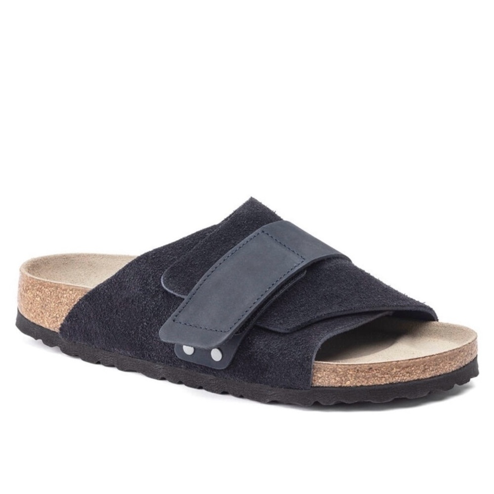 Birkenstock Kyoto Sandals, Black Suede, size 38 - Picture 10 of 11